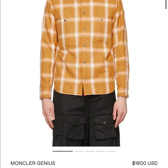 Moncler Genius Lapetus Jacket Size 1 (Beige)